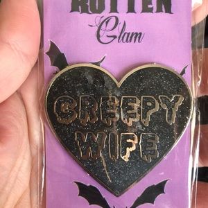 Creepy wife pin